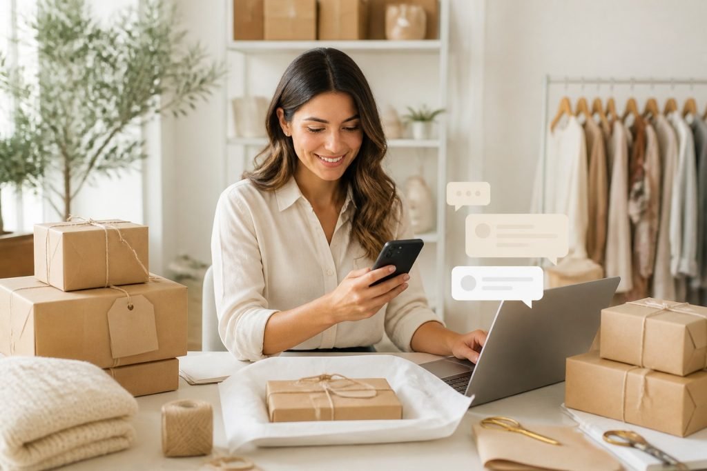 Customer service and shipping support