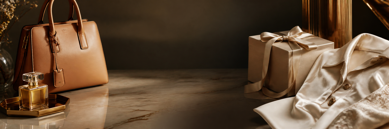 Luxury custom goods banner