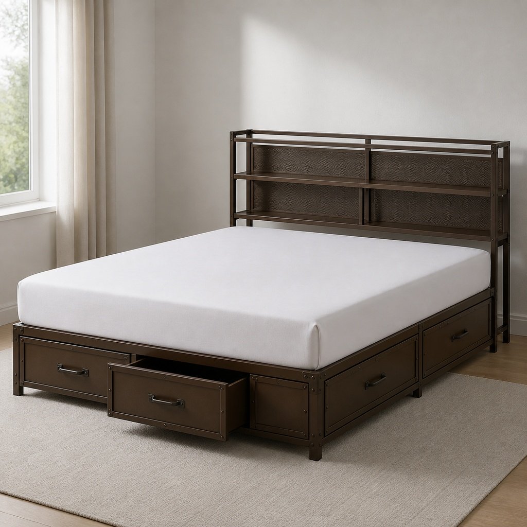 Storage Platform Bed Frame