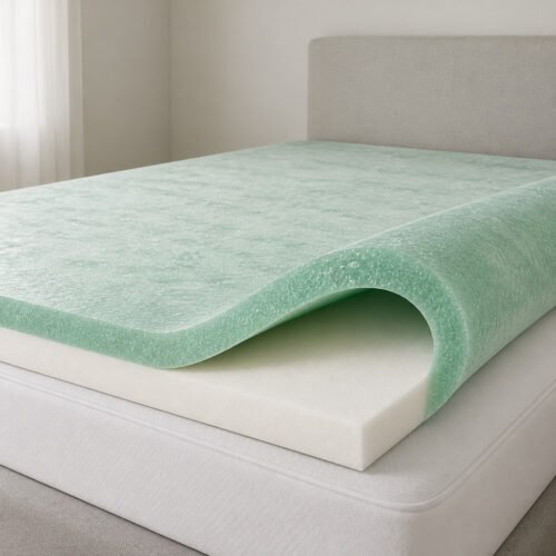 Cooling Memory Foam Mattress Topper
